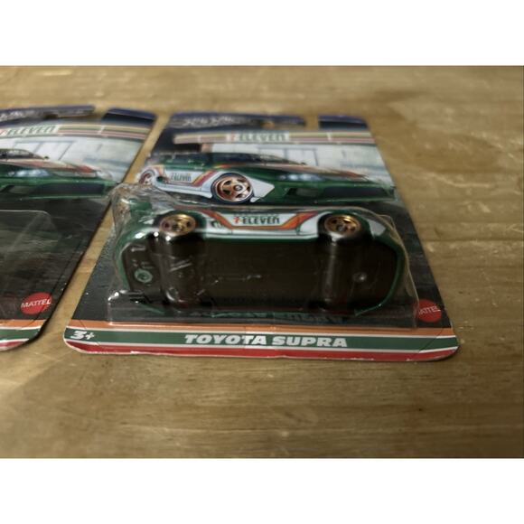 Hot Wheels 7/11 Exclusive Silver Series - Toyota Supra - 7 Eleven Lot of 2 - Picture 5 of 5